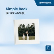 Photobook: Simple Photobook 6x6 Album Gambar - Design via App [Photobook Malaysia]