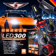 2026 AQ LED 300 SERIES 24V & 12V HEAVY-DUTY H1 H3 H4 H7 H8/11/16 9005/9006 MYVI