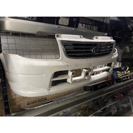 Daihatsu Mira Gino L700 Licca Front Bumper with Chrome Grille Original Japan