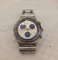 超罕二手SWATCH鋼帶錶
