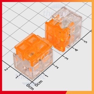 [2 Pieces]- T4-104 Coupling, 2-Pole Wire Connector 6mm2 250V 15A, Wire Size 4-6mm2 Shop