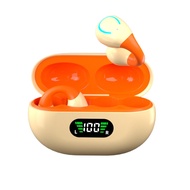 Newmsnr 2025 OWS Fashion Earclip Open Ear Design Wireless Earbuds 9D Srereo HiFi Bass Earphones No E