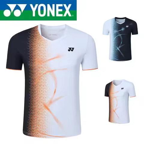 YONEX Summer Badminton Clothing Men's and Women's Sports Speed Drying T-shirt, Smooth and Breathable