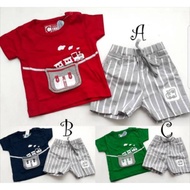 Baby Boy Train Suit 0-6 Months