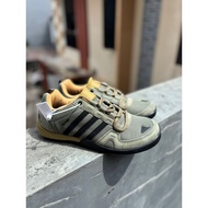 Terrex Daroga Plus Canvas Green Army Hiking Shoes