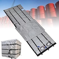 Heavy Duty IBC Drum Heater - 55Gal/275Gal Silicone Rubber Heating Band (0-150℃) W/Temperature Contro