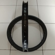 A pair of 18 inch bmx bicycle rims