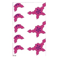 ELBCOS Demon Tanjirou Shinobu Daki Akaza Giyuu Rui Cosplay Tattoo Stickers (Duoji L)