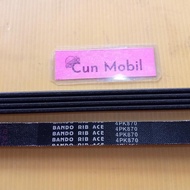 BEST RIBT BELT BANDO 4PK 870 LANCER 93 1500CC SOHC CARBURETOR ALTERNATOR