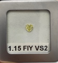 Gia 1.15 ct fancy intense yellow vs2💛