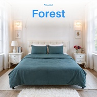 CloudSoft Microfiber 3-Sided Zipper Duvet Cover - Soft Durable Easy Care