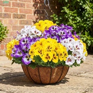 CRA Simulation Flowers Branch, 5 Head Colorful Fake Flowers, Bouquet Lifelike Home Decoration Artifi