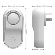 Alat Pengusir Tikus Ultrasonic Pest Repeller Speaker Pengusir Tikus Ultrasonic Alat Jebakan-Putih