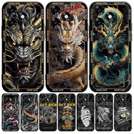 casing for honor X5C PLUS 4G dragon right angle soft cover