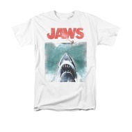 Men's Large T-shirt Jaws Tshirt Movie Shark Print Men T Shirt Street Camiseta Masculina Vintage Tees