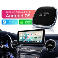 Qualcomm 6115 8-Core Android 13 CarPlay Ai Box Wireless CarPlay Android Auto YouTube Netflix IPTV 4G