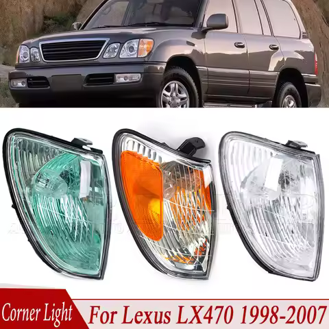 For Lexus LX470 1998-2007 Car Front Bumper Side Corner Light Turn Signal Lamo Car Light Car Accessor