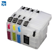 78Fkwrhiabm 4pcs refillable ink cartridge for Brother DCP-J100 DCP-J105 MFC-J200 J100 J105 J200 LC56