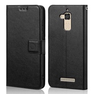 Flip Case For Asus Zenfone 3 Max ZC520TL X008D 5.2 inch Grain Wallet PU Leather Cover
