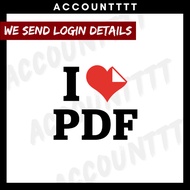 I LOVE PDF Premium Account