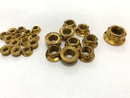 SKRU NUT  NUT COLOUR TITANIUM / GOLD CUSTOM MADE