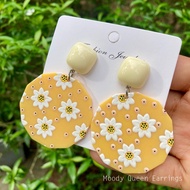 Acrylic Earrings Daisy Large