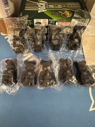 Bearbrick Series 48 basic full set 整套黑色字母