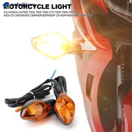 NOBELJIAOO 1Pair Motorcycle Directional Blinker Lamp Turn Signal Indicator Light Lens For HONDA CN70
