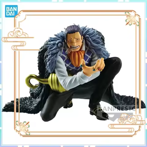 Bandai Original Banpresto Anime One Piece BRC Battle Record Sir Crocodile PVC Action Figures Collect