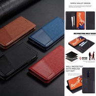 OPPO Reno2/Reno Z Flip Phone Case Reno3Pro/Reno4 Shock-Resistant Magnetic Holder Wallet FIND X2Pro Protective Leather