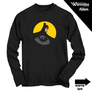 Long sleeve t-shirt | Superhero B4TMAN Premium LongSleeve T-Shirt Size S - 7XL Bigsize Jumbo