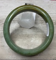 A翡翠橄欖緣黃翡手鐲（57圈）