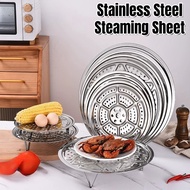 Stainless Steel Steaming Sheet Pressure Cooker Rack Soup Pot with Feet Canning for Jars Stand