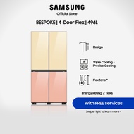 Samsung F-60A918GG3KGG BESPOKE Refrigerator 496L Multi-door with Customisable Design 2 Ticks | Auto Ice Maker