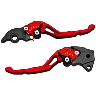 1 Pair CLICK V2/CLICK V3 Combi CNC Alloy Brake Lever Set for Honda CLICK V2 and CLICK V3 Motorcycle 