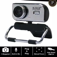 Webcam M-Tech WB100 5MP | Webcam PC | Web Cam Laptop