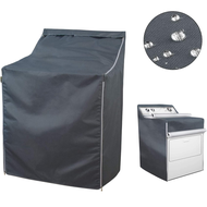 ฝาครอบเครื่องซักผ้าสำหรับเครื่องซักผ้า/เครื่องอบผ้าที่คลุมเครื่องซักผ้า/เครื่องอบผ้าที่มีซิปผ้าหนา (W29in H40in D28in)
