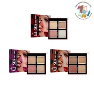 ODBO All Skin Tones Doable Highlghter x Blusher Palette OD101
