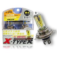 [Huiwang Auto Boutique Department Store] X TypeR Car H4 Quartz Gold Bulb