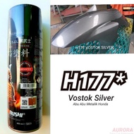 Cat Pilok Samurai H177* Vostok Silver 400ml Abu Metalik Honda