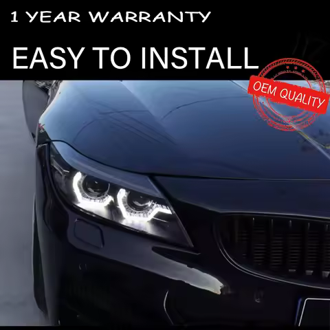 For BMW Z4 E89 Headlight 2009-2016 Car автомобильные товары LED DRL Hella 5 Xenon Lens Hid H7 BME Z4
