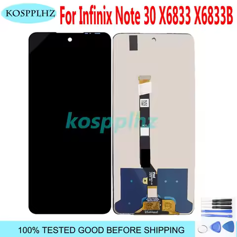 X6833B For Infinix Note 30 X6833 LCD Display Touch Screen Digitizer Assembly For Infinix Note 30 LCD