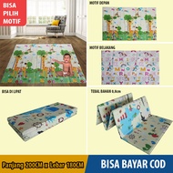 PROMO MURAH Karpet Lipat Anak Tikar Lipat Anak Karakter Foam Playmate Anti Air 200cm x 180cm