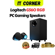 Logitech G560 RGB PC Gaming Speakers with Game-Driven Lighting