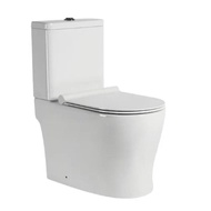[PROMO INSTALL] Aalto AL8050 Geberit Toilet Bowl Rimless Double Vortex Flushing Design