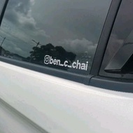 IG STICKER INSTAGR@M STICKER for car window