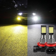 2-Color Car Led Fog Lamp H8 H9 H11 Hb4 24 Smd 2 Pcs R315