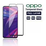 LAYAR 9D Tempered Glass Oppo F1 F1+ F1s F3 F5 F7 F9 F9 Pro F11 F11 Pro F15 F17 F17 Pro F19 Pro F19 P
