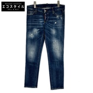 Dsquared2 20AW S75LB0365 Jennifer 七分牛仔褲 牛仔布 38碼 [二手]