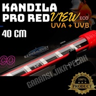 Kandila PRO RED VIEW ECO Lamp 40cm Long